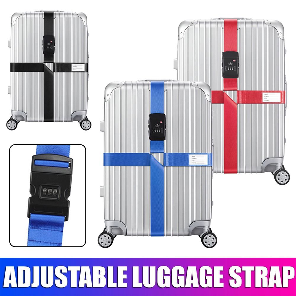Travel Lock Tsa Approved - Adjustable Travel Suitcase Band Luggage Suitcase