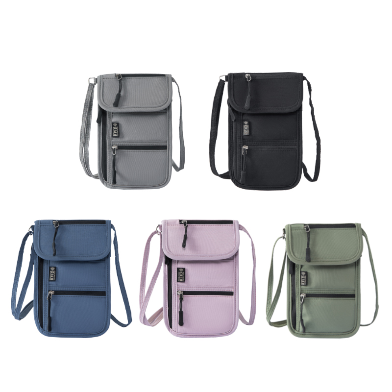 Travel Accessories Rfid - Personal Neck Wallet RFID Blocking Travel