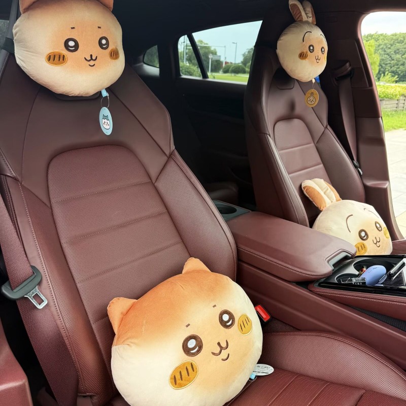 Travel Accessories Comfort - Anime Chiikawa Car Seat Pillow Neck
