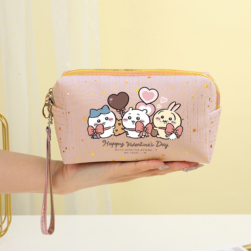 Travel Accessories Toiletry Bag - Chiikawas Hachiware Usagi Makeup Bag Kawaii
