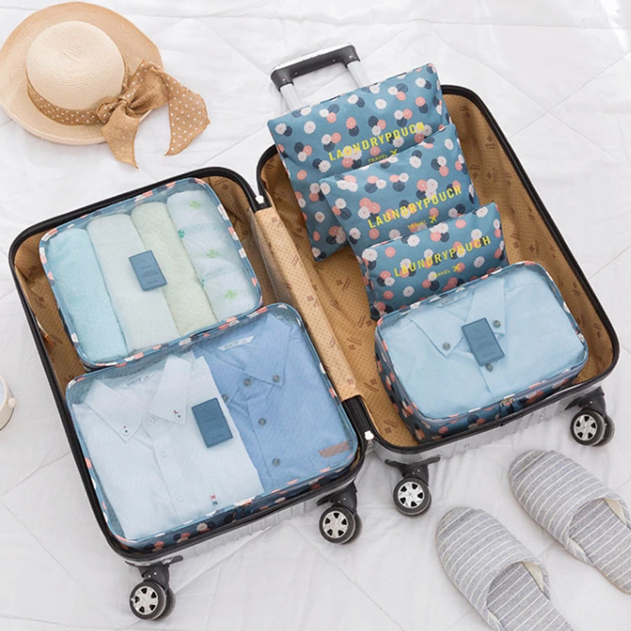 Travel Accessories Comfort - 6pcs Travel Organizer Storage Bags Portable