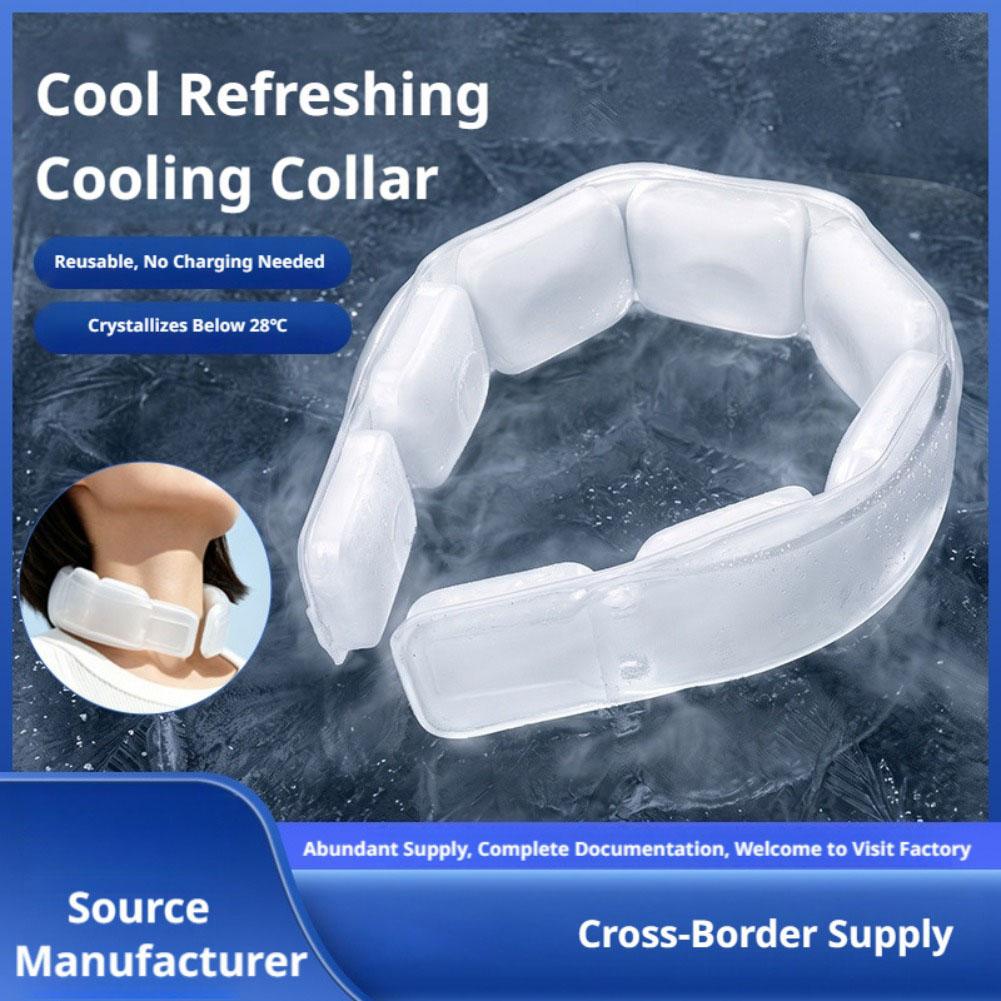 Travel Accessories And Gadgets - Reusable PCM Cooling Neck Wrap Summer
