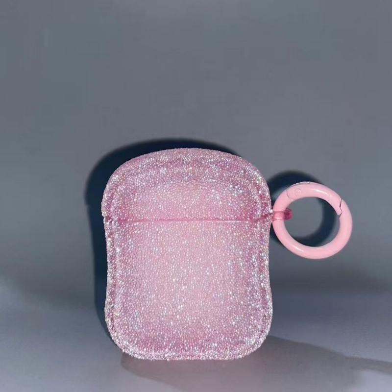 Travel Accessories In Store - Shining earphone protective case with keychain