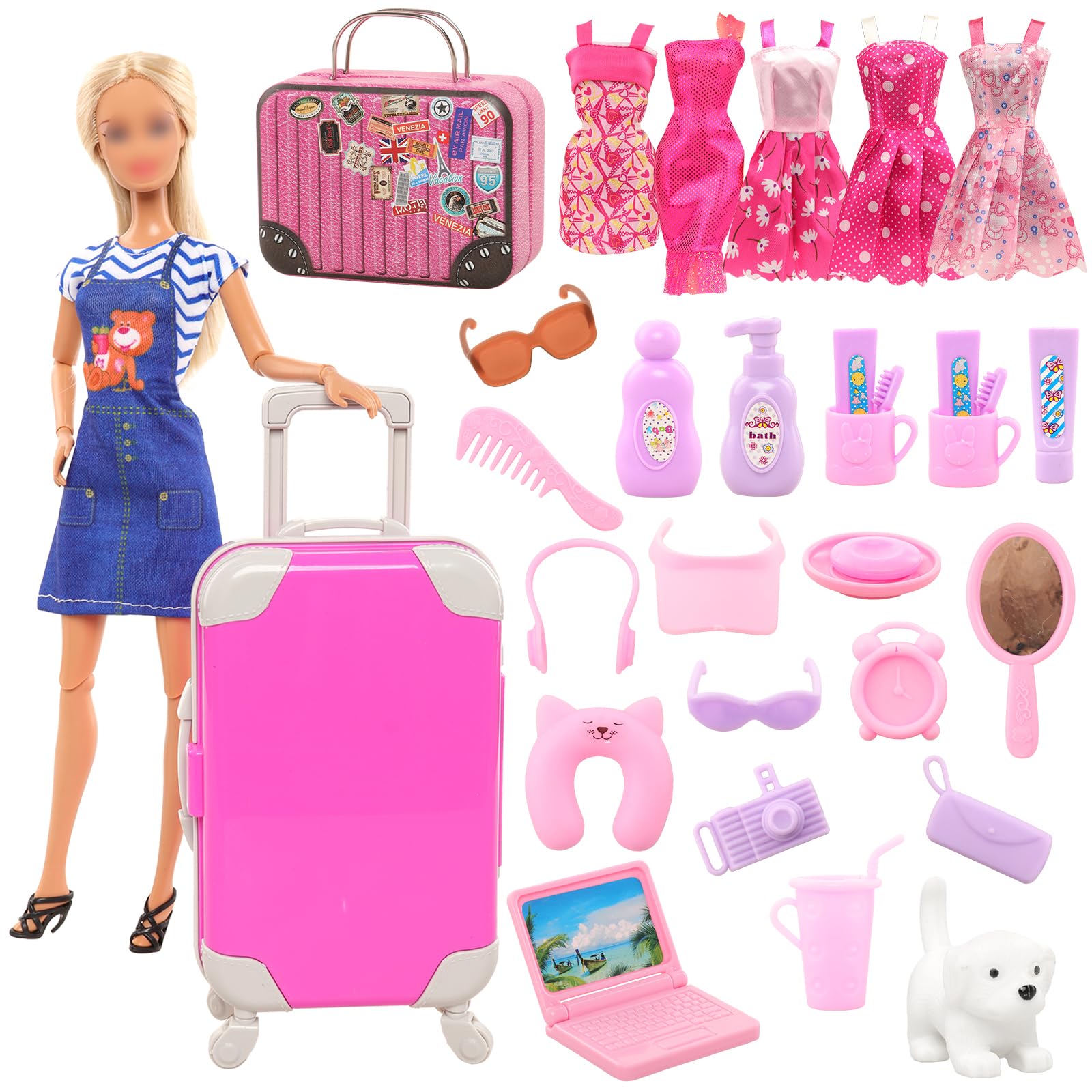 Travel Accessories For Europe - BARWA 32 Món Du Lịch Đồ