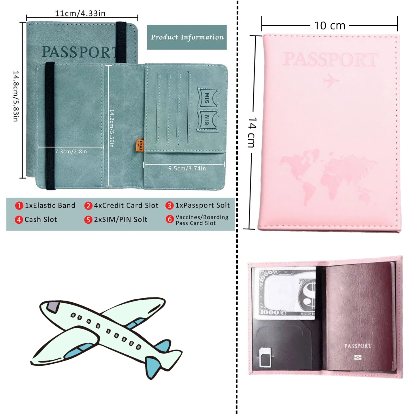 Travel Accessories Rfid - Vintage RFID Passport Cover for Women