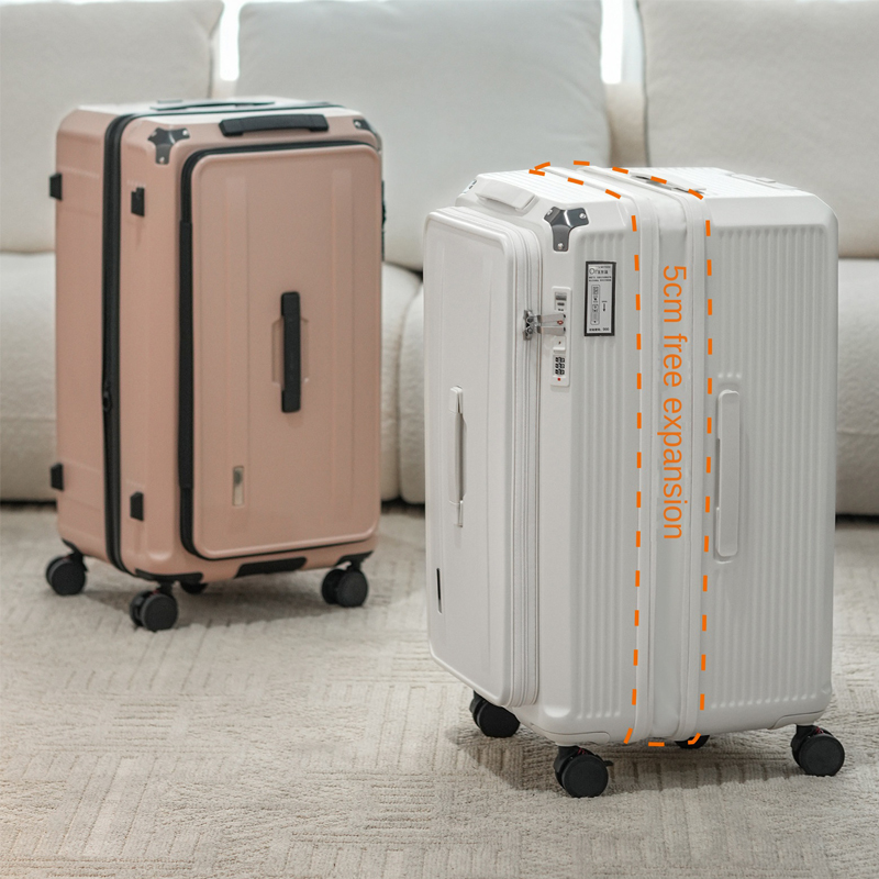 Travel Lock Tsa Approved - Large Capacity PC Material Suitcase 20/28-inch