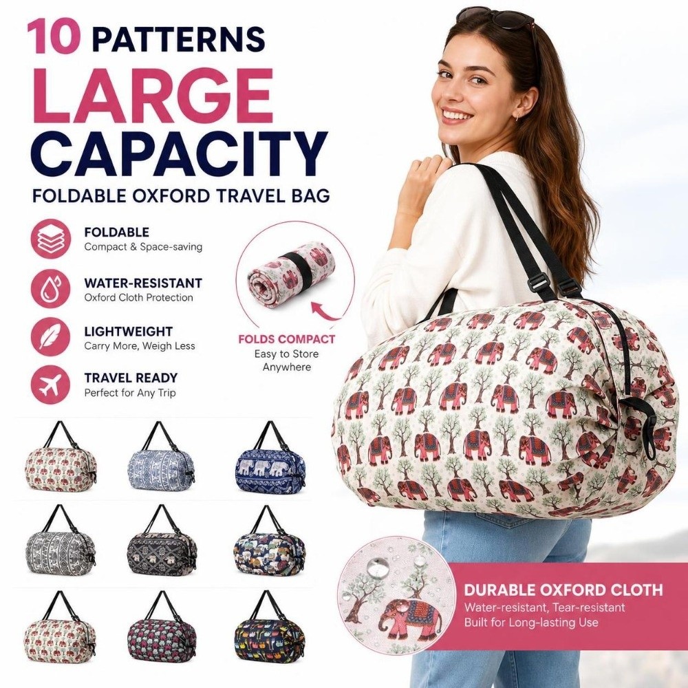 Travel Accessories Market - Durable Large Capacity Shopping Bag with