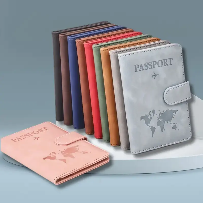 Travel Accessories Rfid - Unisex RFID Blocking Travel Passport Accessory
