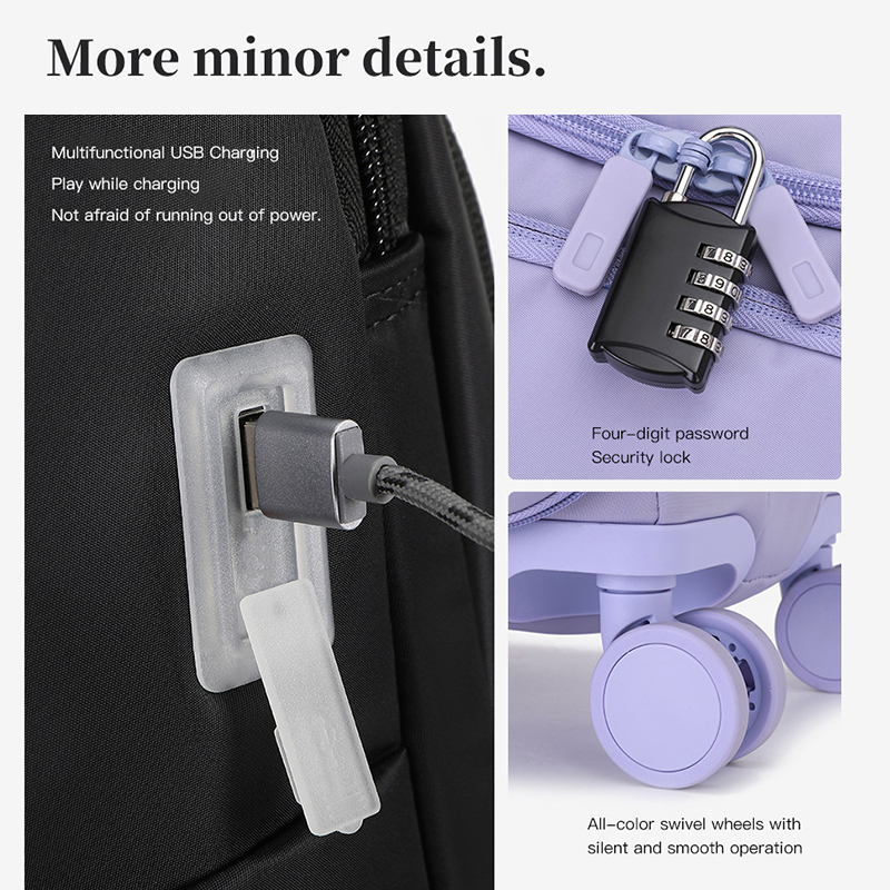 Women's carry-on luggage, 20-i - đánh giá và giá Travel Lock Tsa Approved