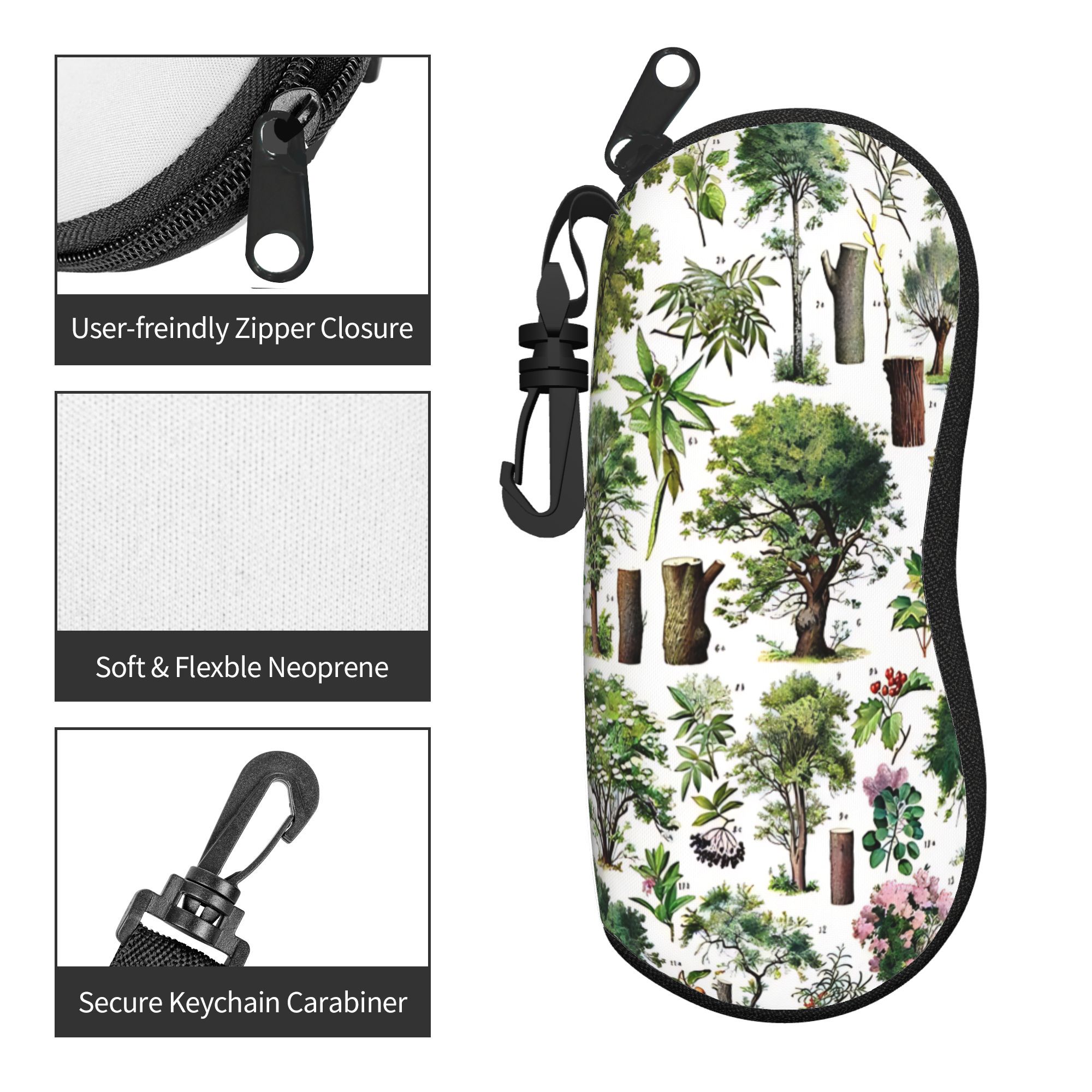 Flower Market  Glasses Case Un - đánh giá và giá Travel Accessories Market