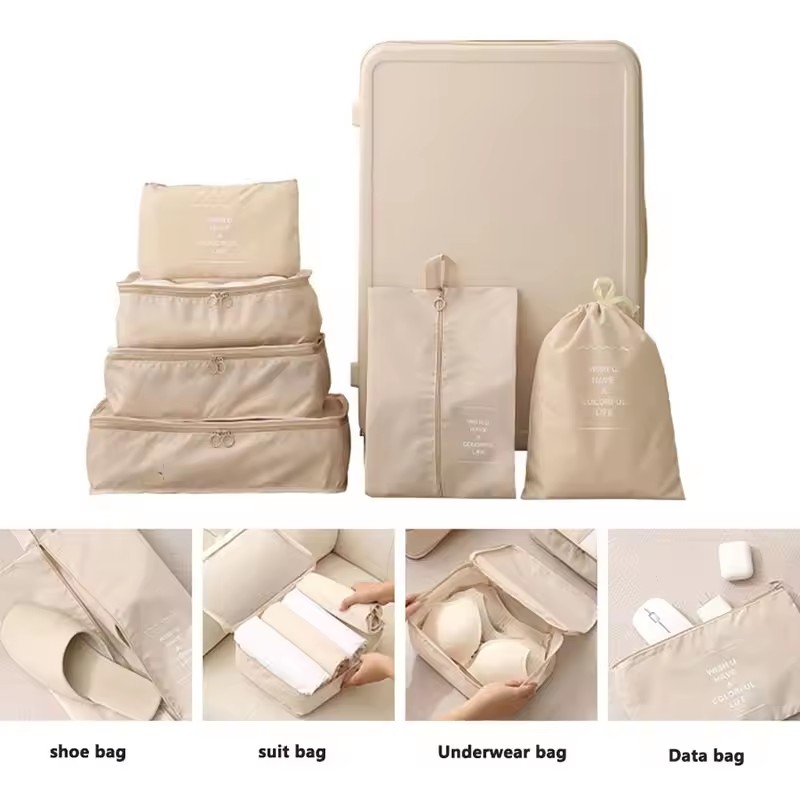 Travel Storage Bags Set 7/8/9/ - đánh giá và giá Travel Accessories Toiletry Bag
