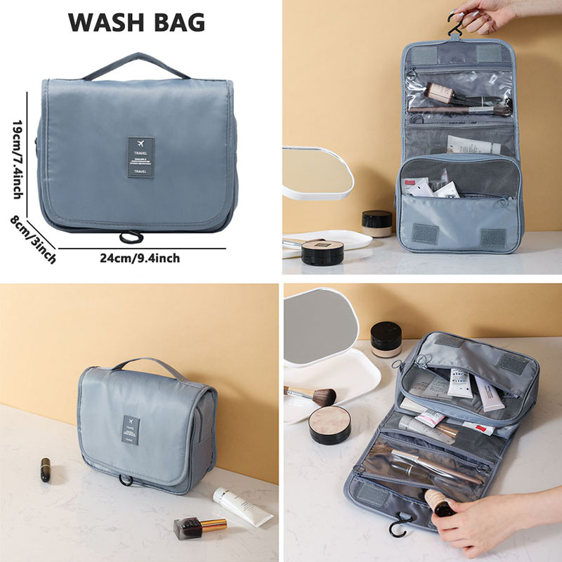 Dormitory Student Multi-Compar - đánh giá và giá Travel Accessories Toiletry Bag