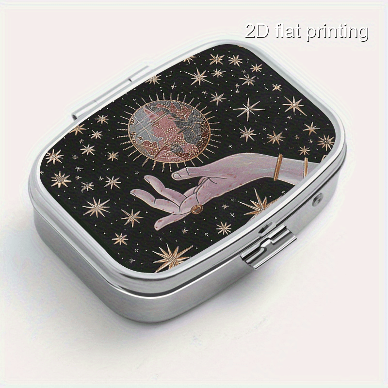 A Square Metal Box with Two Co - đánh giá và giá Travel Accessories In Store