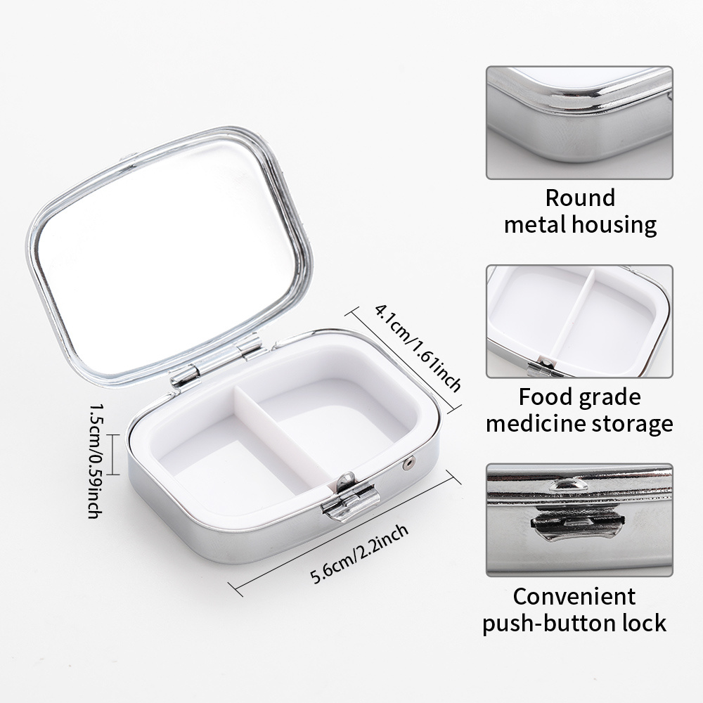 A Square Metal Box with Two Co - đánh giá và giá Travel Accessories In Store