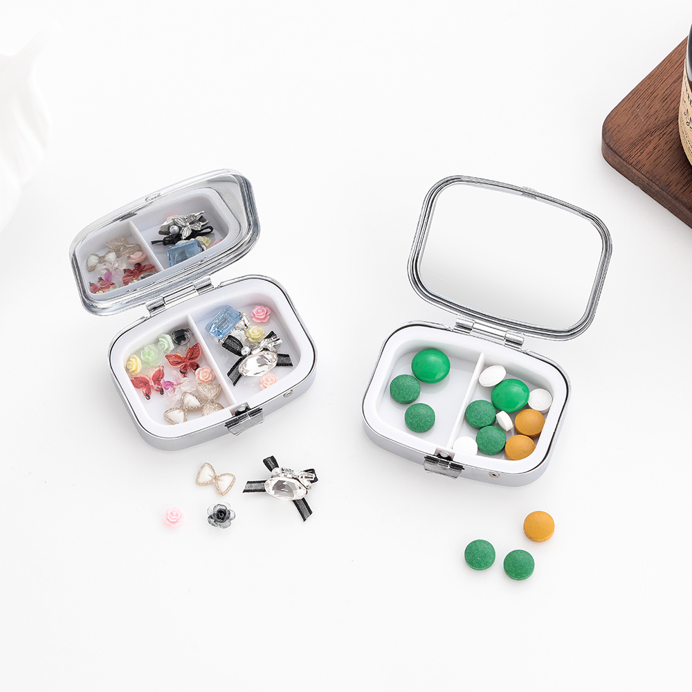 A Square Metal Box with Two Co - đánh giá và giá Travel Accessories In Store