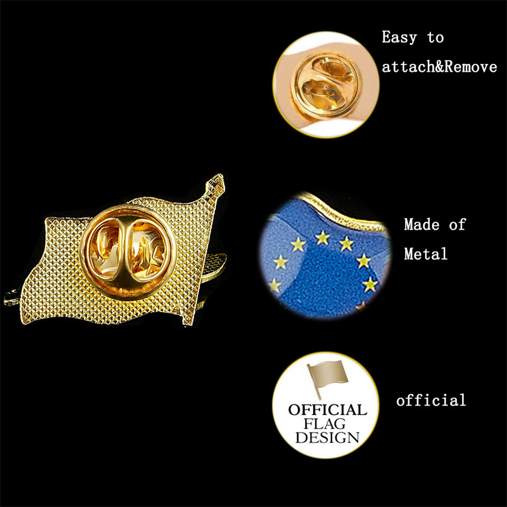 European Union Patriotism Badg - đánh giá và giá Travel Accessories For Europe