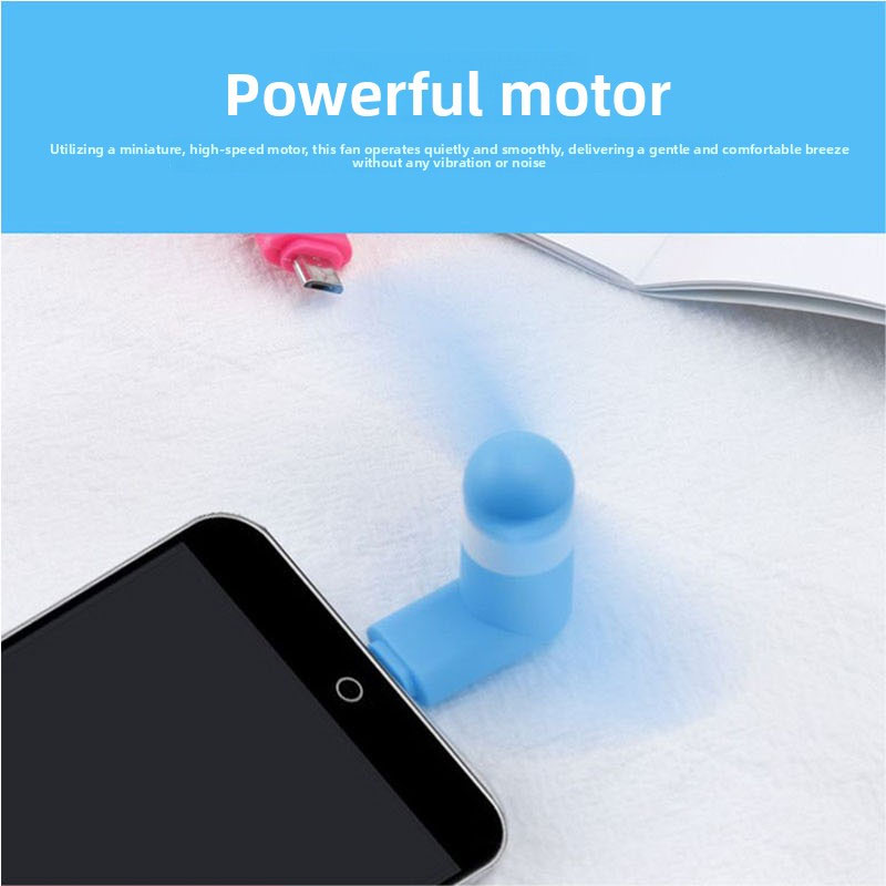 Type C Mini Phone Fan, Portabl - đánh giá và giá Travel Accessories And Gadgets