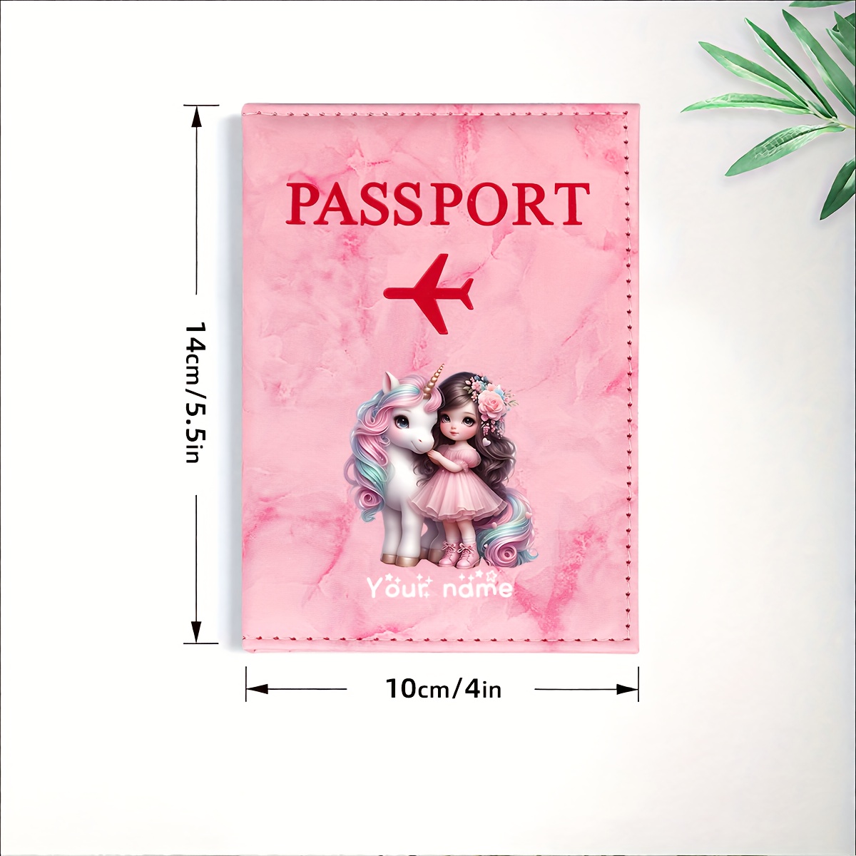 Unicorn Girl Pattern PU Passpo - đánh giá và giá Travel Accessories For Europe