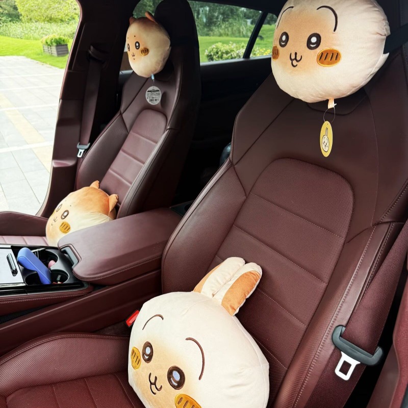 Anime Chiikawa Car Seat Pillow - đánh giá và giá Travel Accessories Comfort