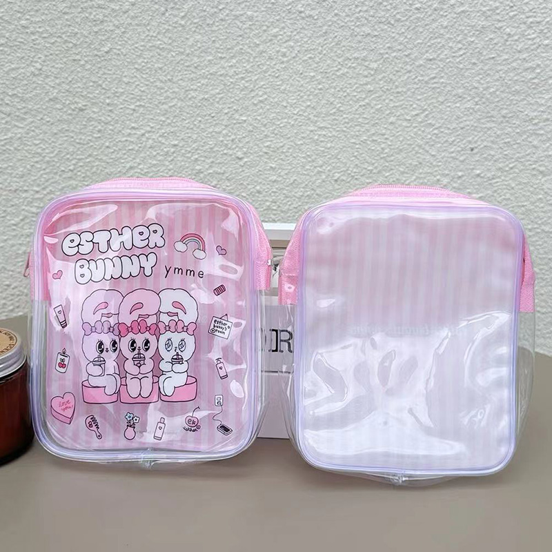 Cute Esther Bunny Transparent  - đánh giá và giá Travel Accessories Toiletry Bag