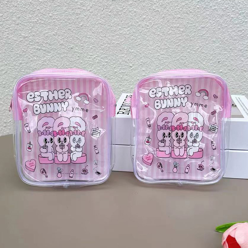 Cute Esther Bunny Transparent  - đánh giá và giá Travel Accessories Toiletry Bag