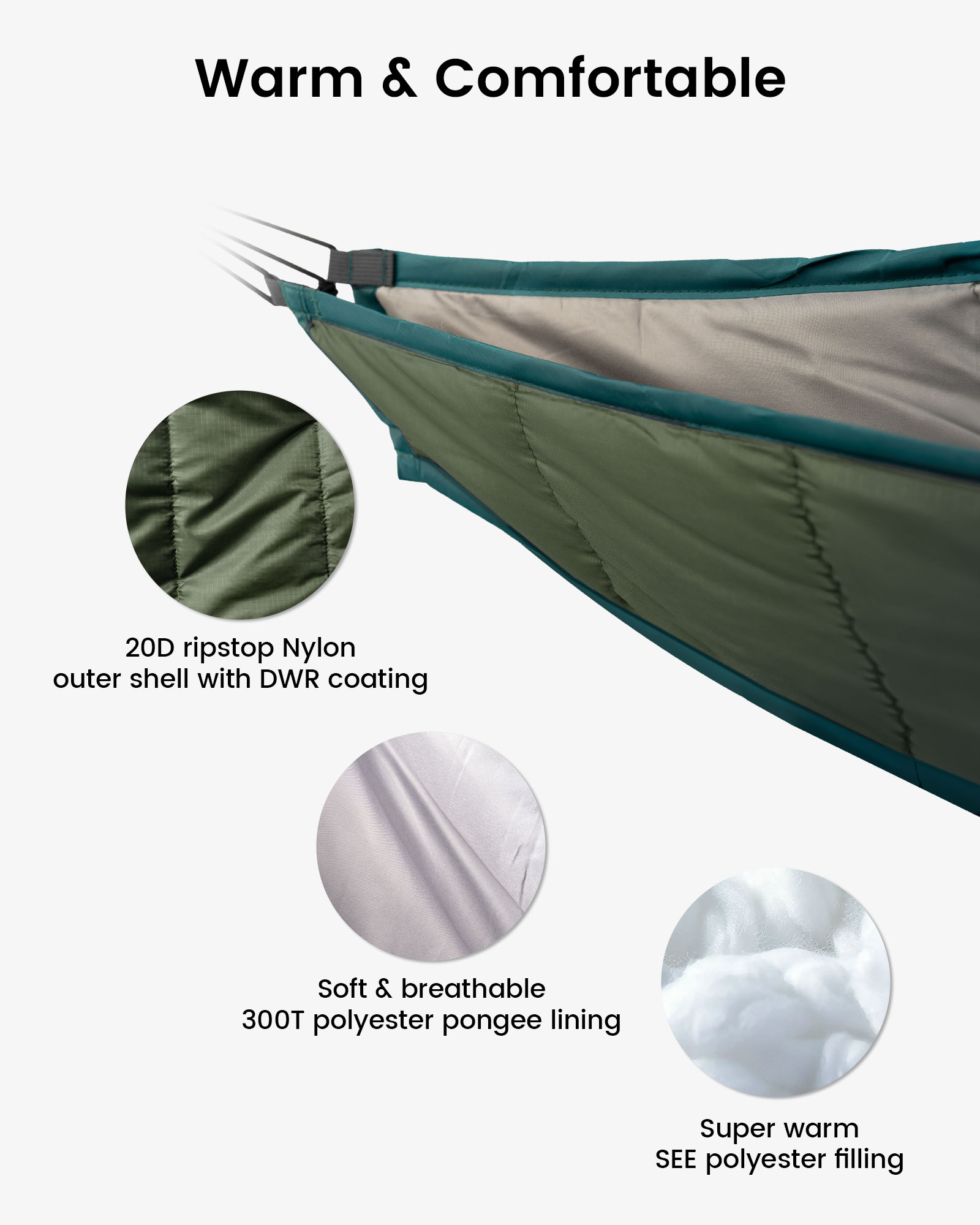 OneTigris Nhẹ Chiều Dài Võng U - đánh giá và giá Travel Accessories Inc