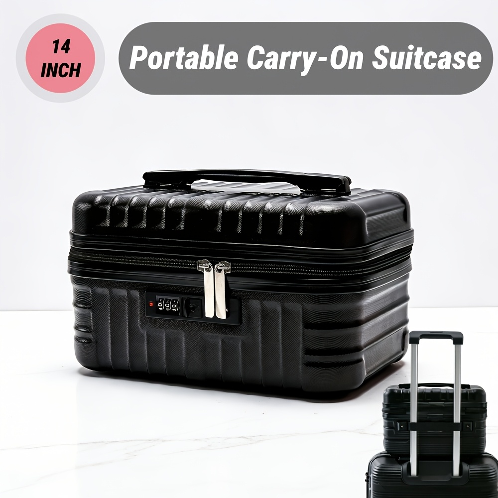 Portable Cosmetic Suitcase Bag - đánh giá và giá Travel Lock Tsa Approved