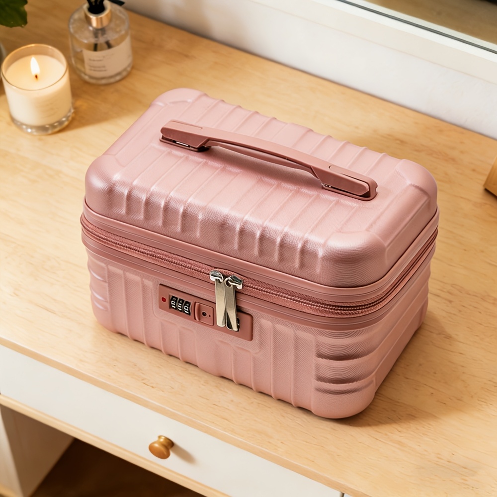 Portable Cosmetic Suitcase Bag - đánh giá và giá Travel Lock Tsa Approved