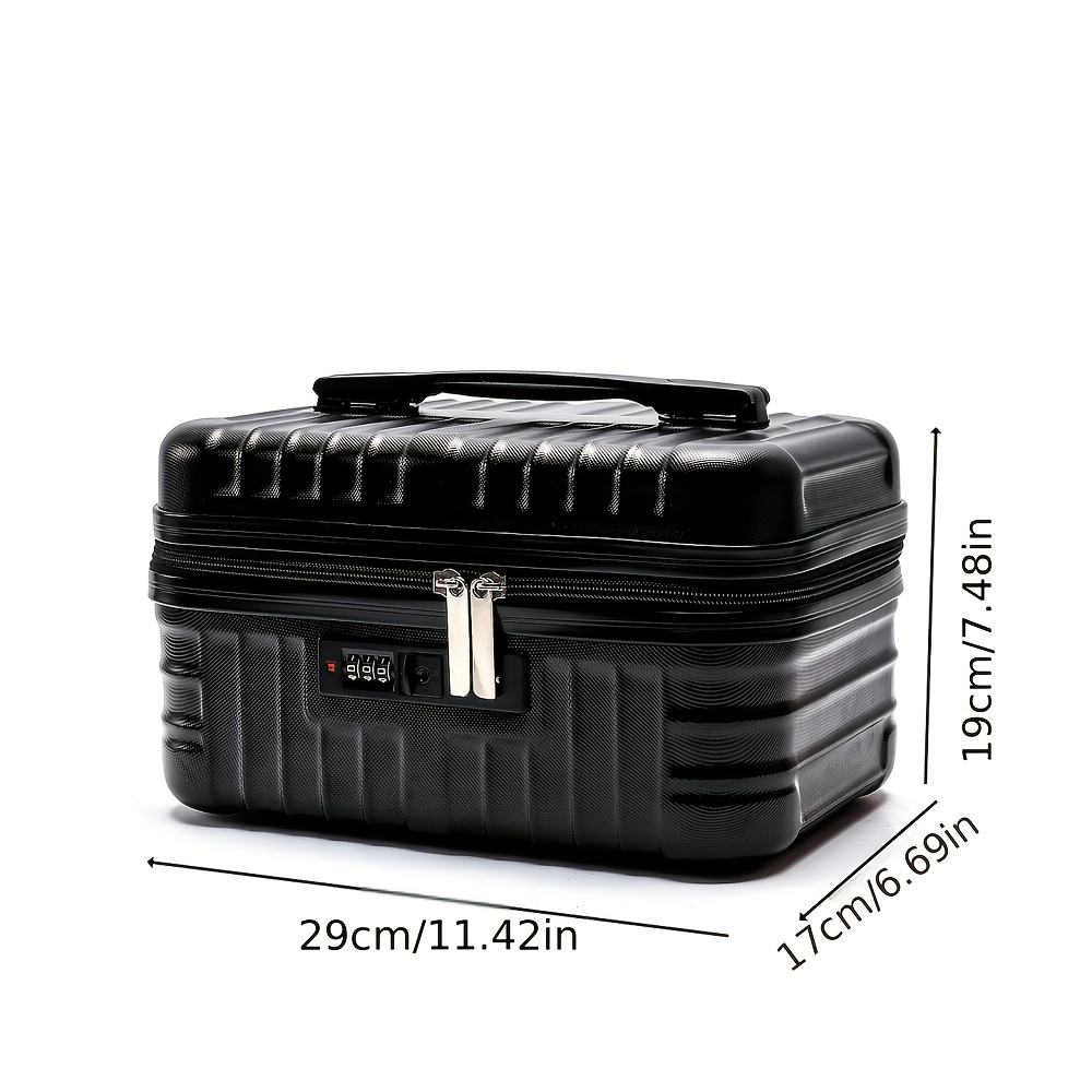 Portable Cosmetic Suitcase Bag - đánh giá và giá Travel Lock Tsa Approved