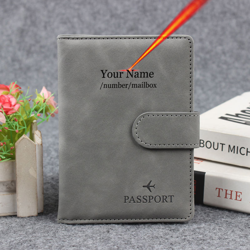 Magnetic Button Passport Cover - đánh giá và giá Travel Accessories Rfid