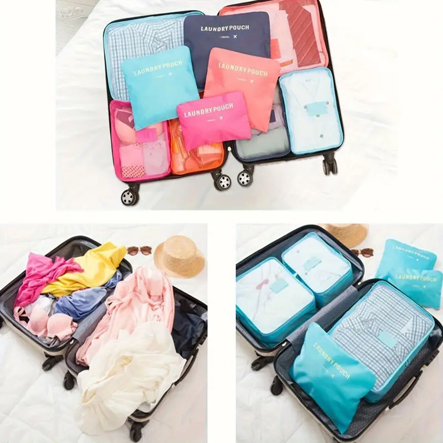 6pcs Travel Organizer Storage  - đánh giá và giá Travel Accessories Comfort