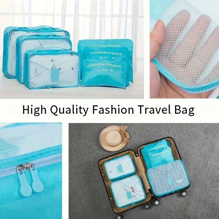 6pcs Travel Organizer Storage  - đánh giá và giá Travel Accessories Comfort