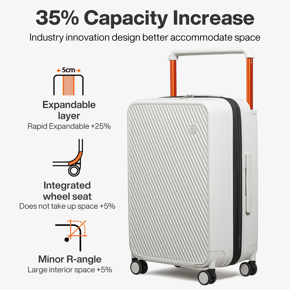 Mixi Expandable Carry On Lugga - đánh giá và giá Travel Lock Tsa Approved