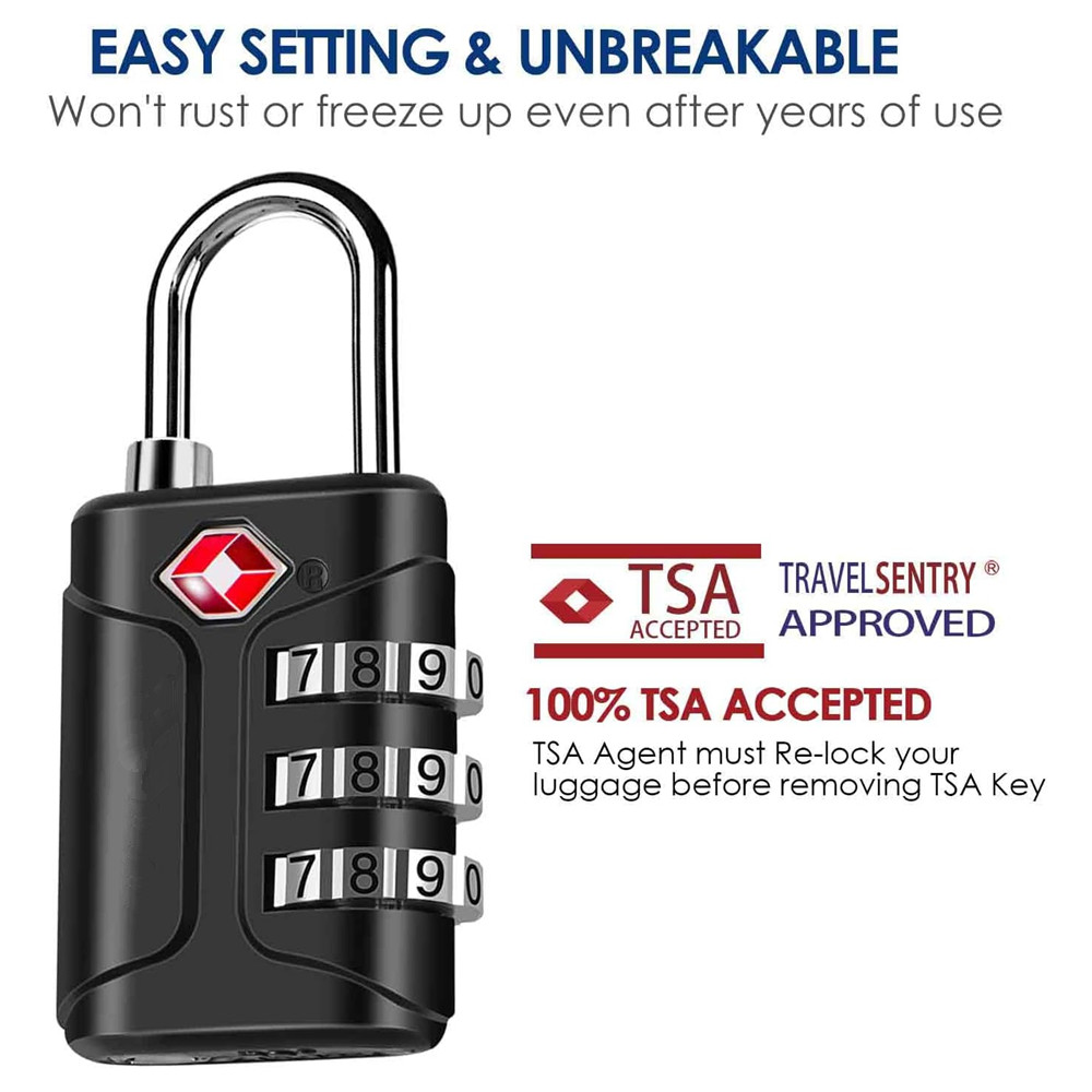 TSA Approved Luggage Locks, Co - đánh giá và giá Travel Lock Tsa Approved