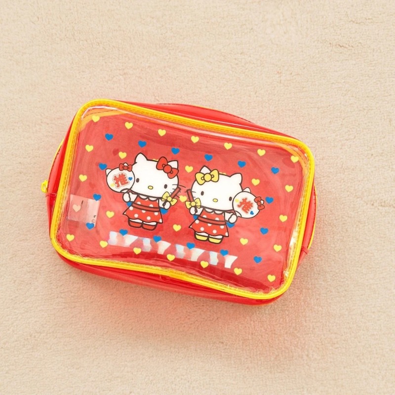 Hello Kitty Cartoon, Transpare - đánh giá và giá Travel Accessories Toiletry Bag