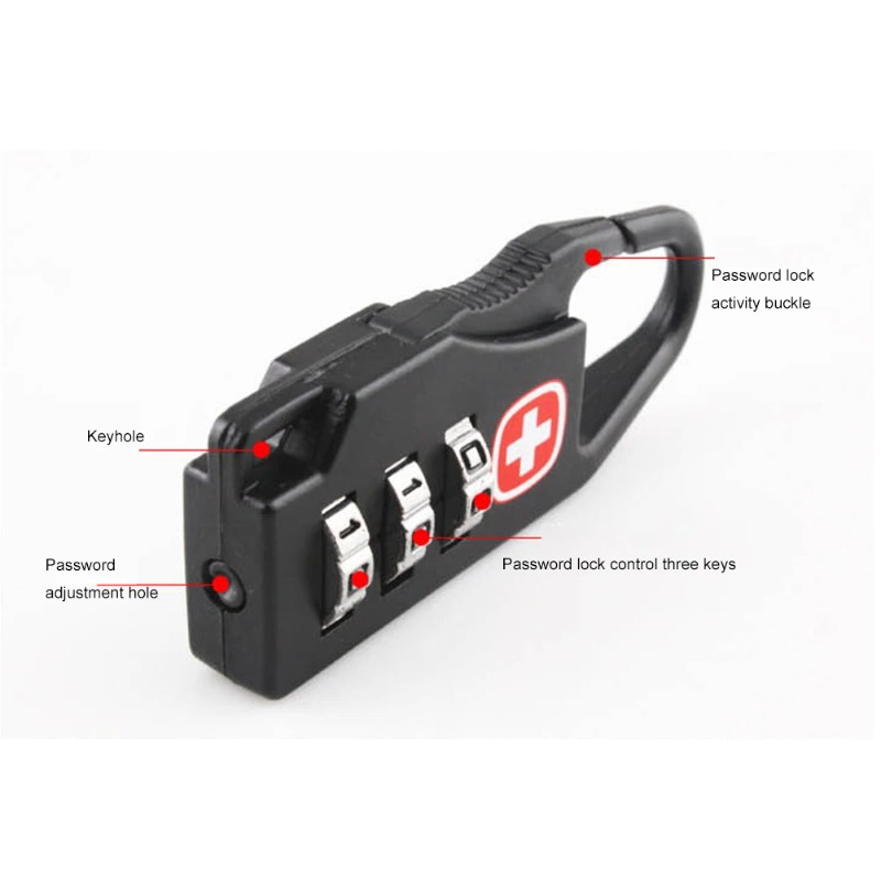 40-1PCS Mini Security Customs  - đánh giá và giá Travel Lock Tsa Approved
