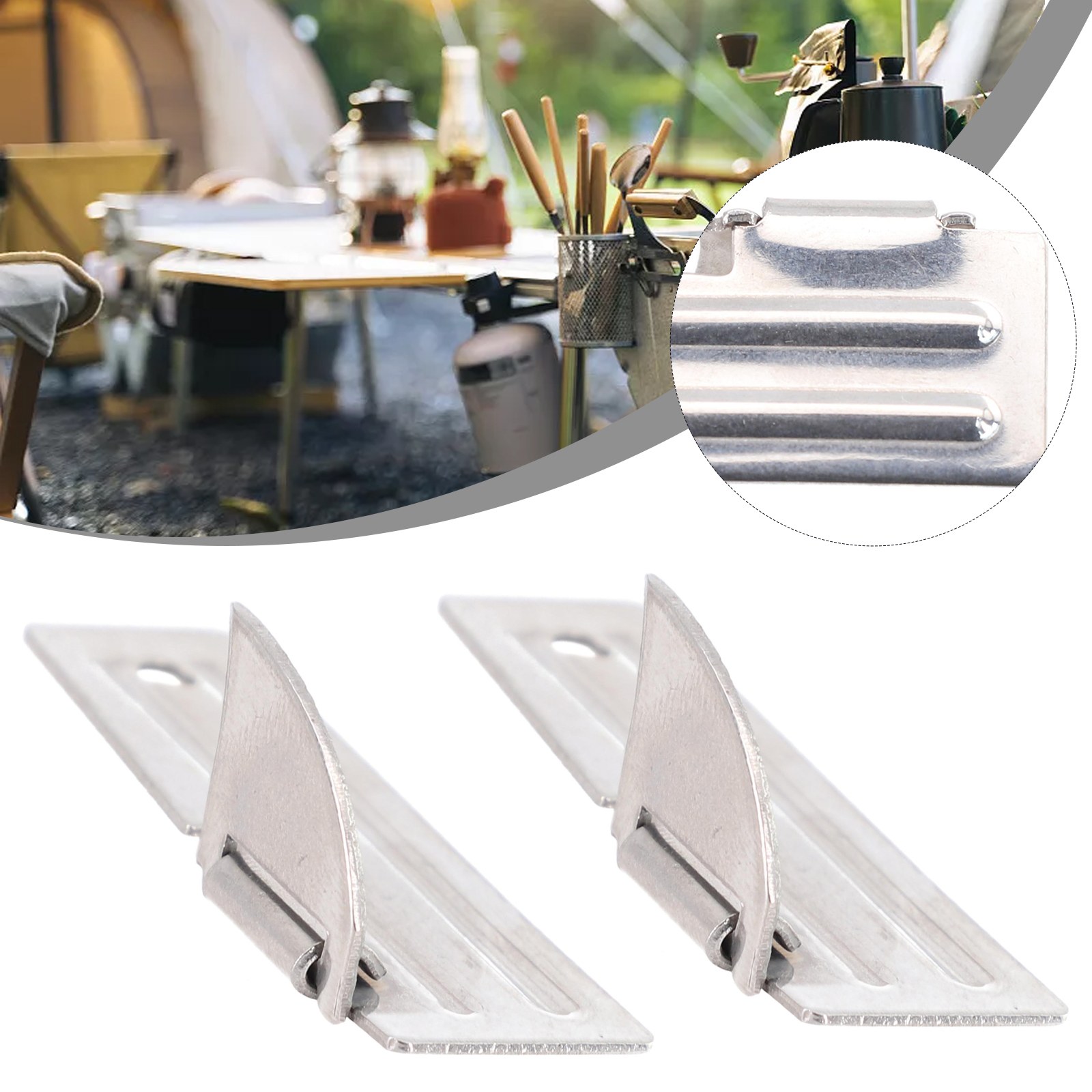 2pcs Stainless Steel Mini Fold - đánh giá và giá Travel Accessories And Gadgets