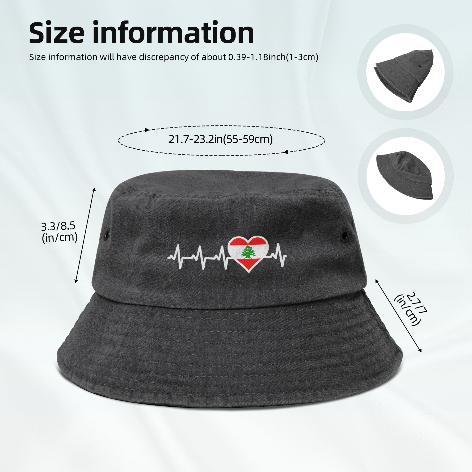 Lebanon Flag Heart Men Women B - đánh giá và giá Travel Accessories Lebanon