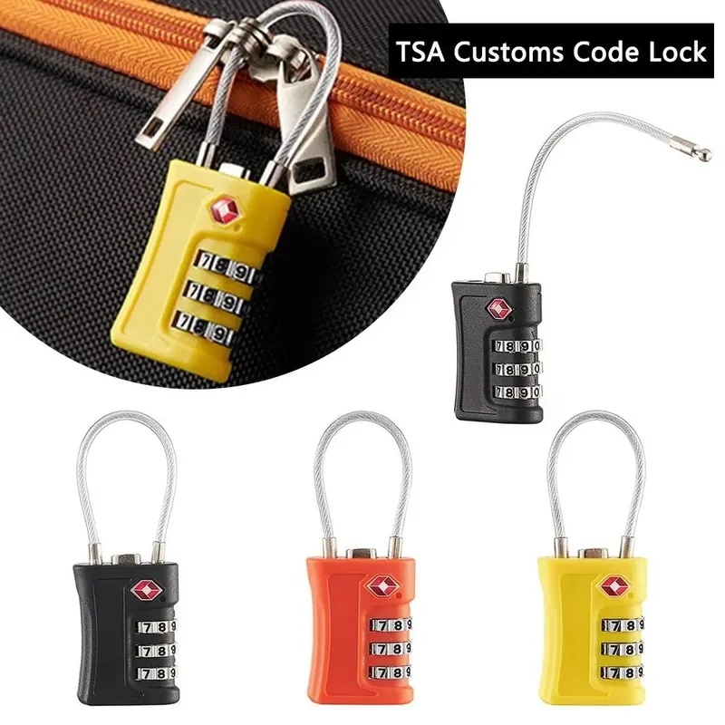 TSA Customs Lock 3 Digits Trav - đánh giá và giá Travel Lock Tsa Approved