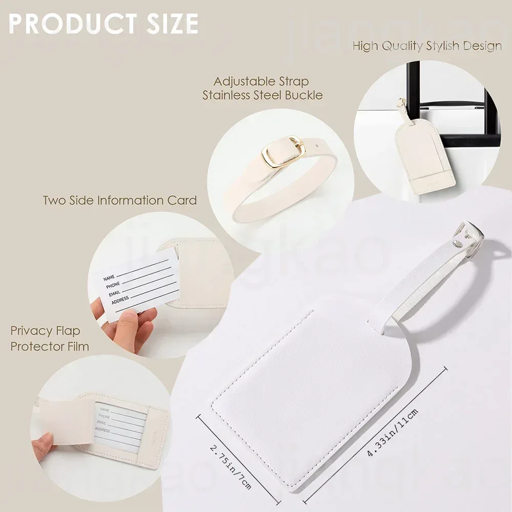 Personalized PU Luggage Tag He - đánh giá và giá Travel Accessories Gifts For Her