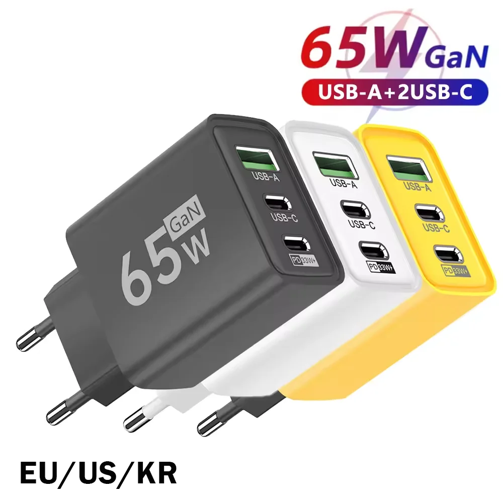 Foldable 65W GaN 3‑Port USB‑C  - đánh giá và giá Travel Accessories Inc