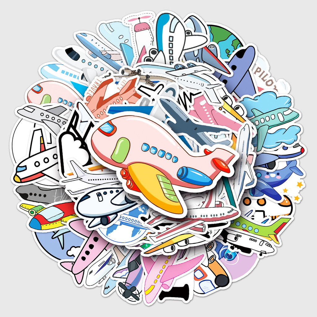 50 Charming Airplane Decals -  - đánh giá và giá Travel Accessories And Gadgets