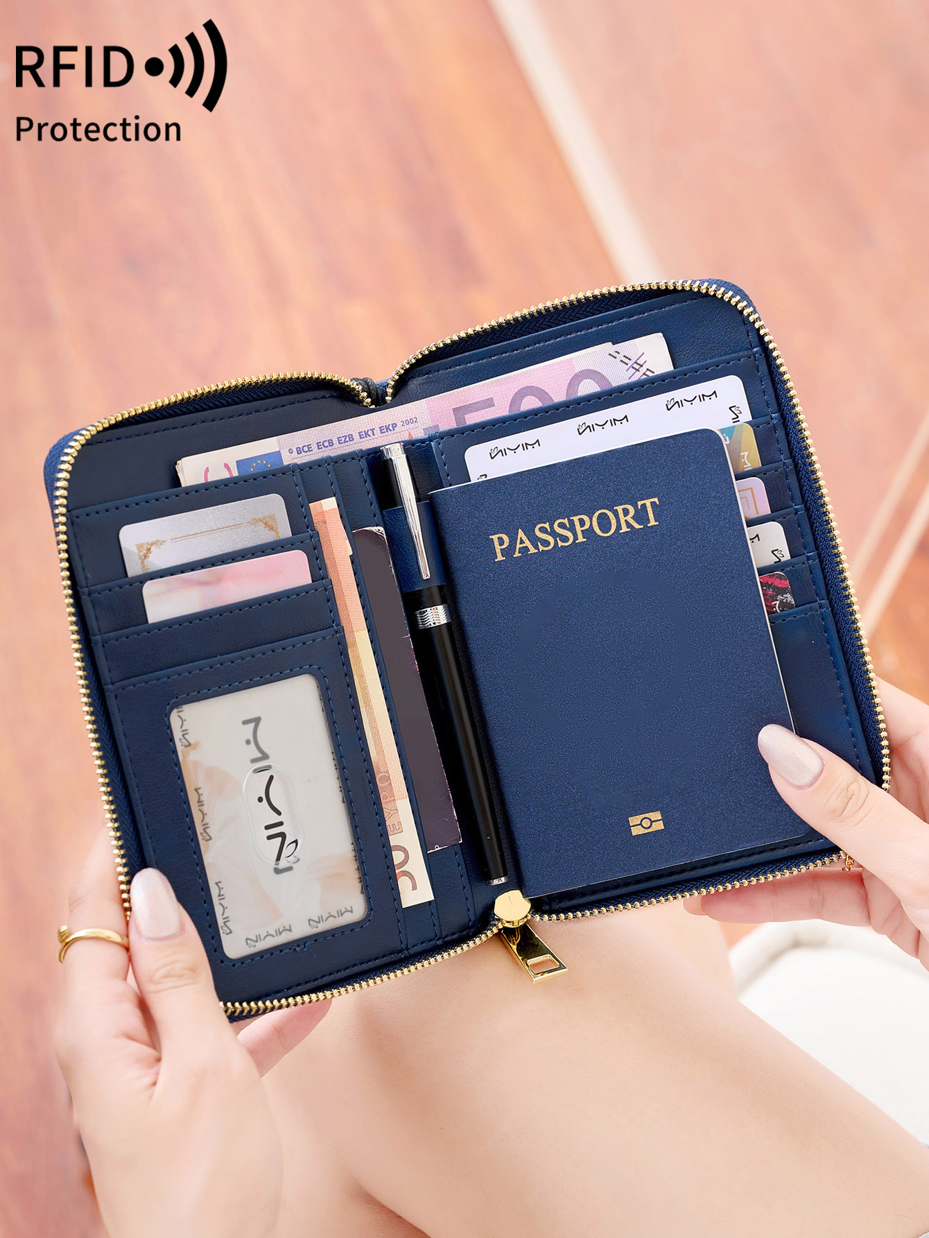 RFID Shielded Passport Holder  - đánh giá và giá Travel Accessories Rfid