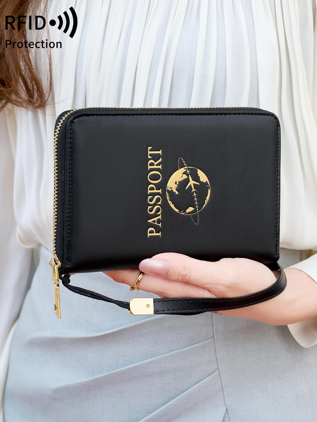 RFID Shielded Passport Holder  - đánh giá và giá Travel Accessories Rfid