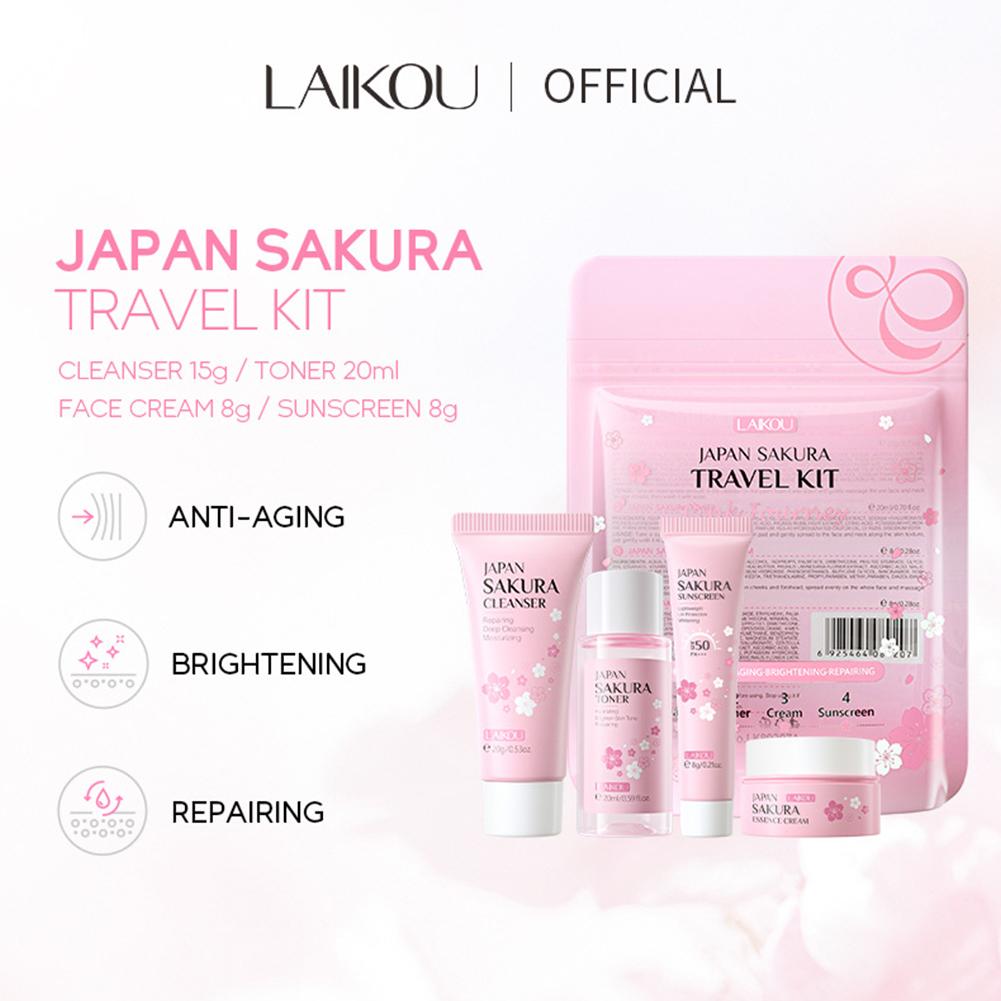 Sakura Skin Care Set facial Cl - đánh giá và giá Travel Accessories Gifts