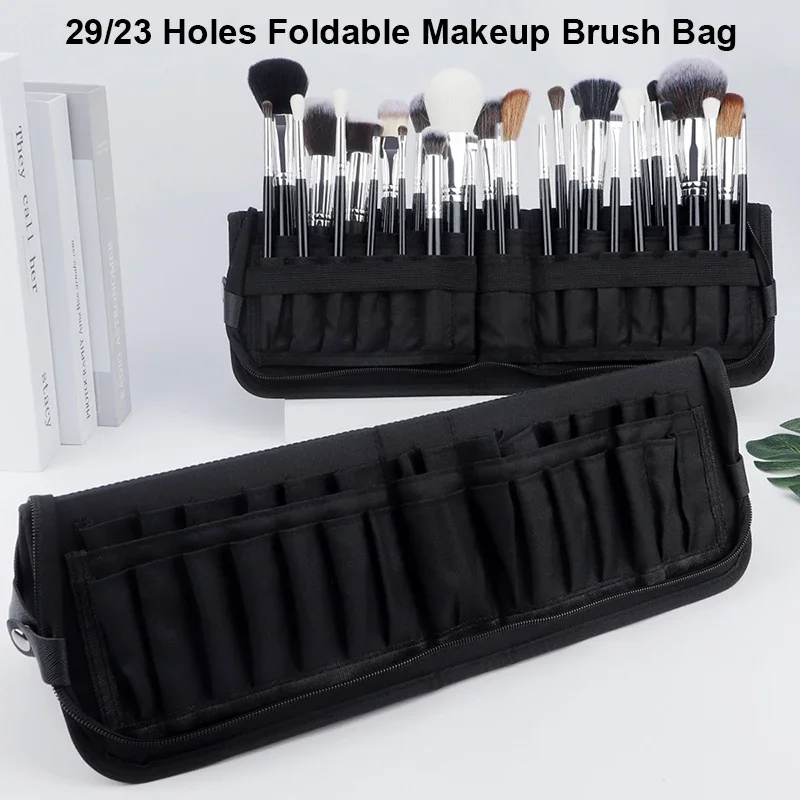 29/23 Holes Foldable Makeup Br - đánh giá và giá Travel Accessories Toiletry Bag