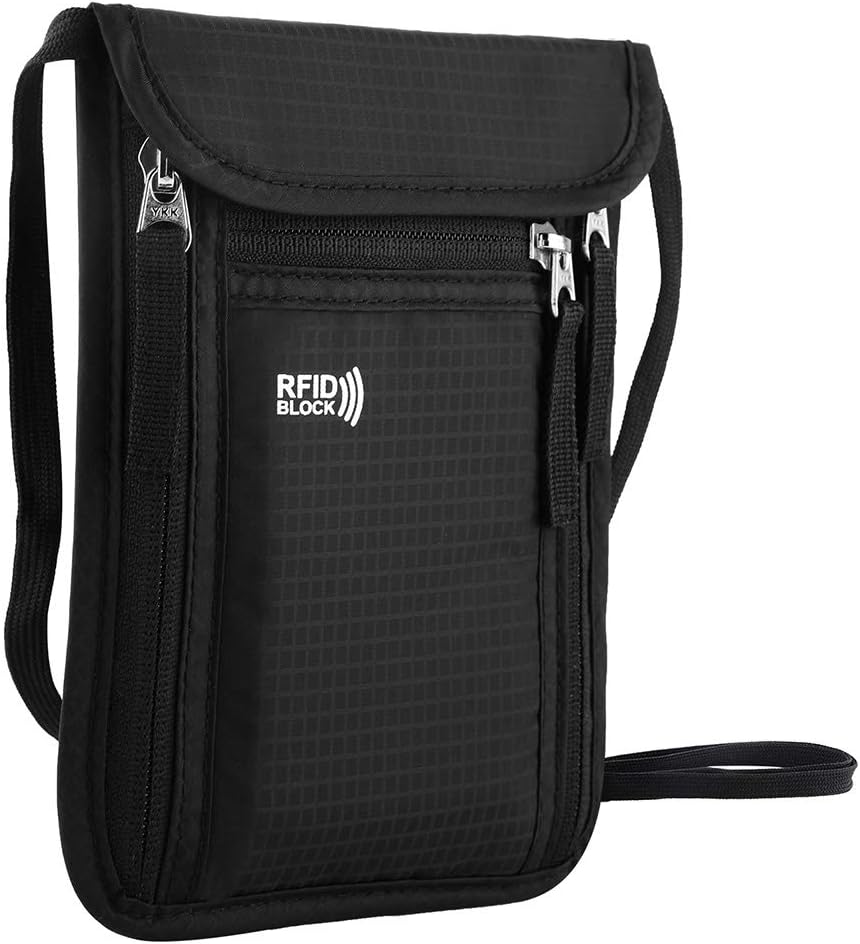 1pc Travel Pouch Neck Wallet F - đánh giá và giá Travel Accessories Rfid