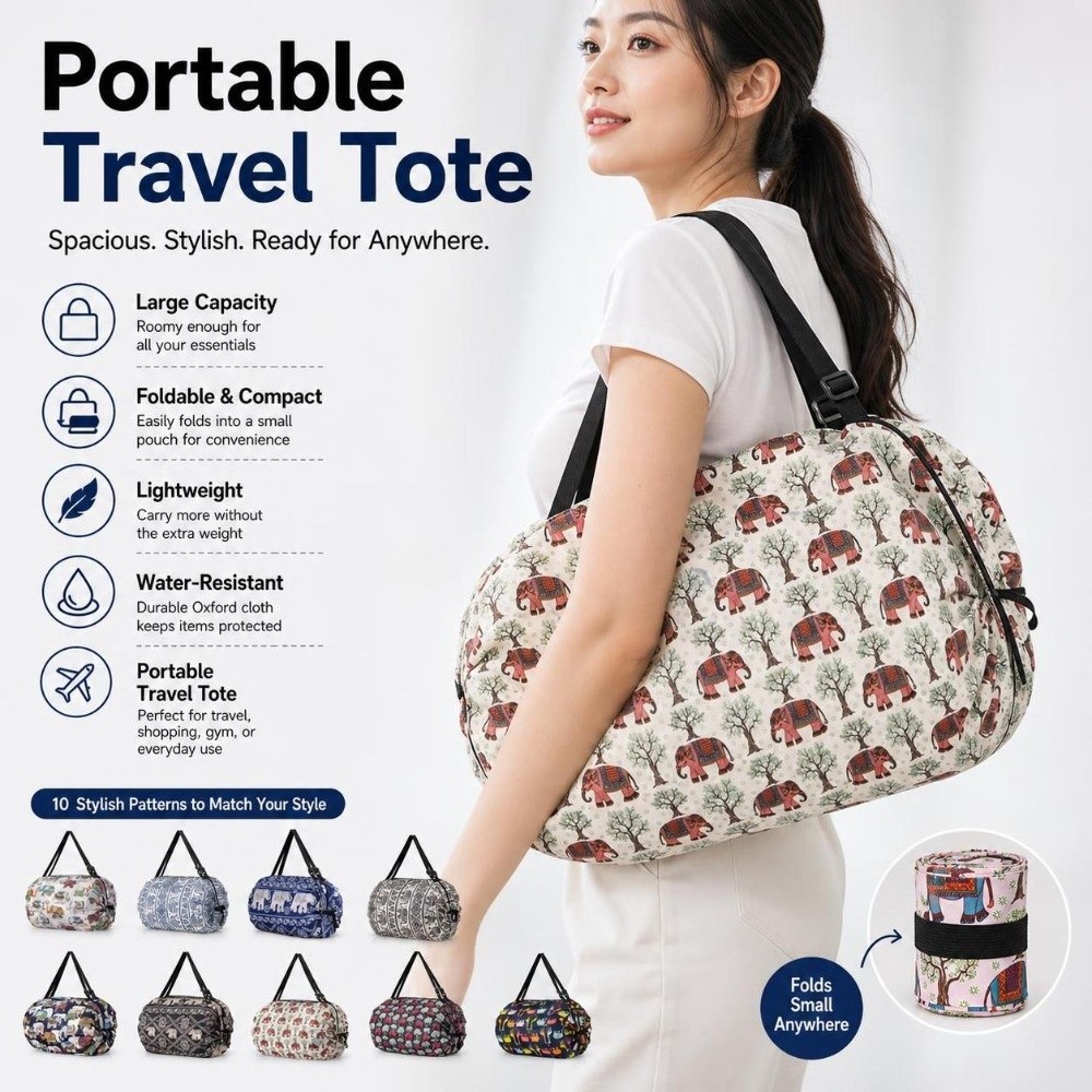 Durable Large Capacity Shoppin - đánh giá và giá Travel Accessories Market