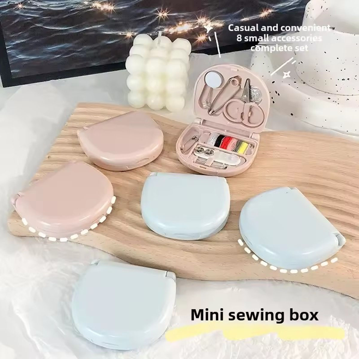 Mini Manual Sewing Machine Kit - đánh giá và giá Travel Accessories Kit For Women