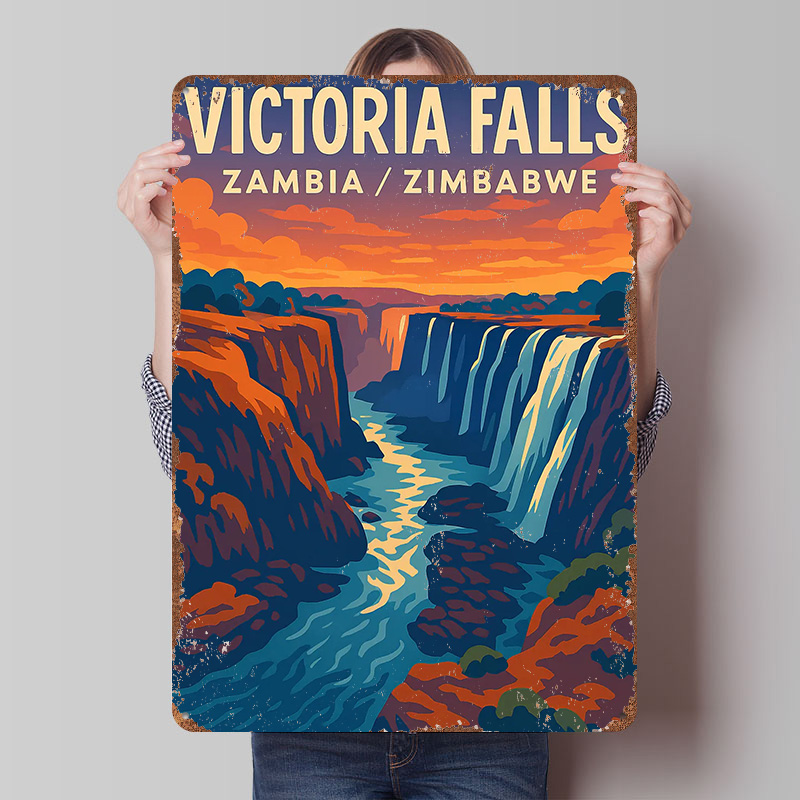 Victoria Falls Travel Tinplate - đánh giá và giá Travel Accessories Victoria